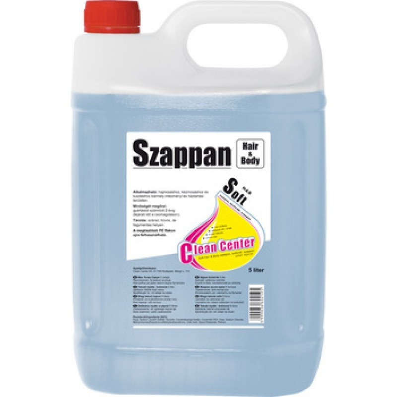 Soft Hair & Body sampon, tusfürdő szappan, 5 liter