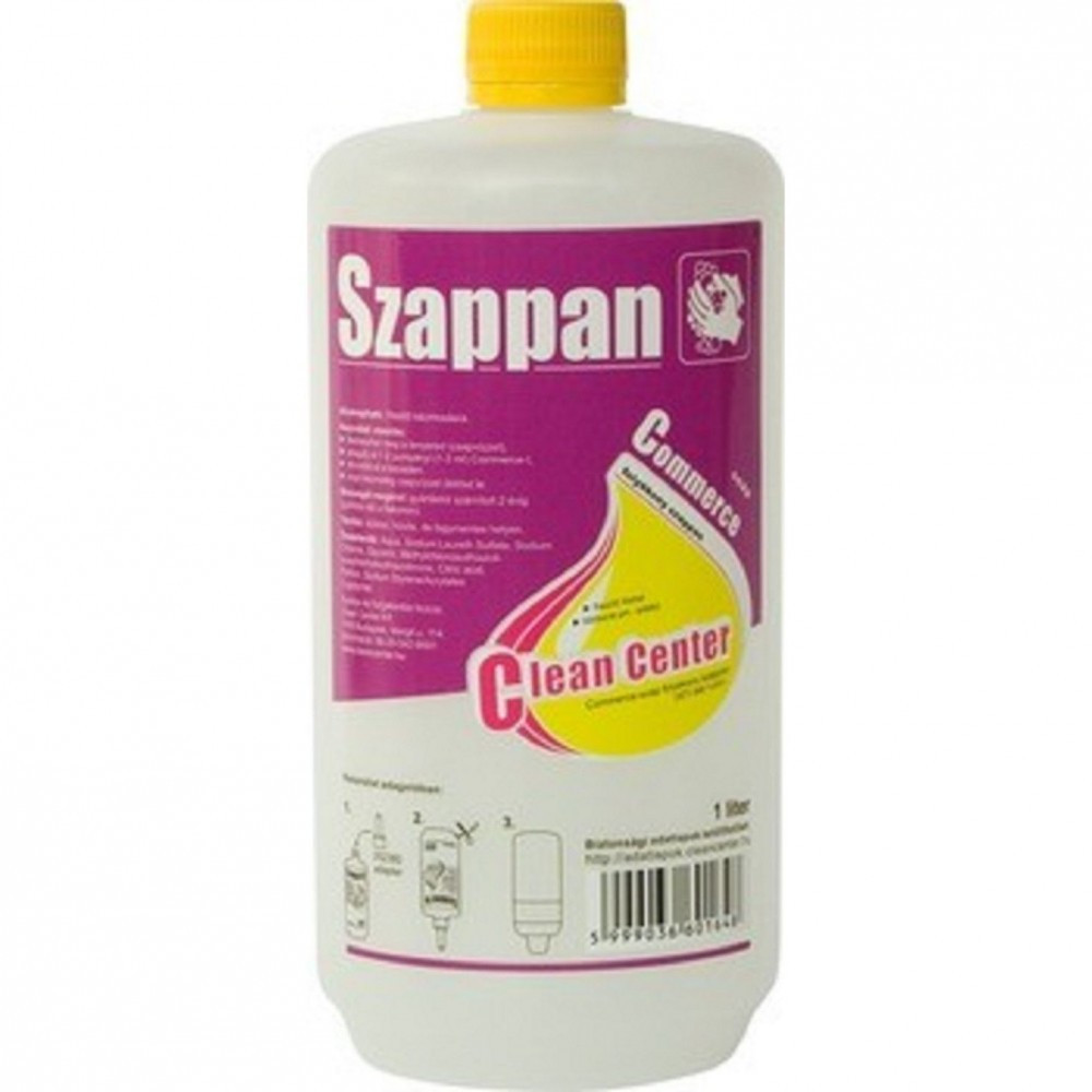 Commerce frissítő folyékony szappan, 1 liter