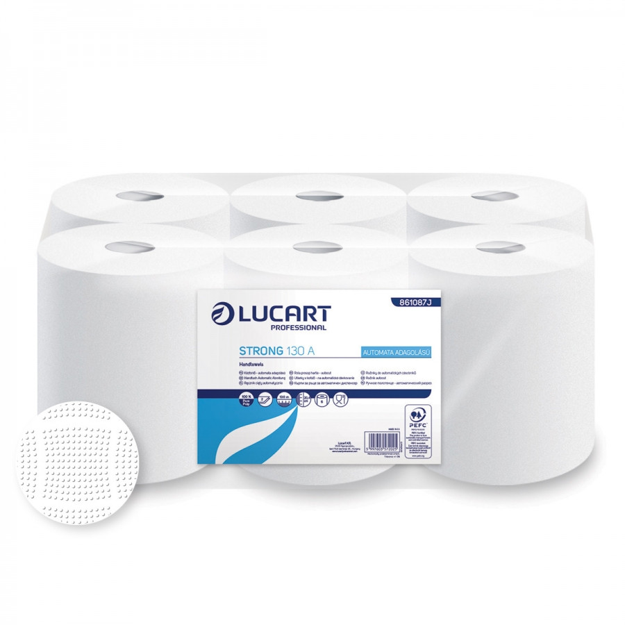 Lucart Strong 130 A automata adagolós tekercses kéztörlő